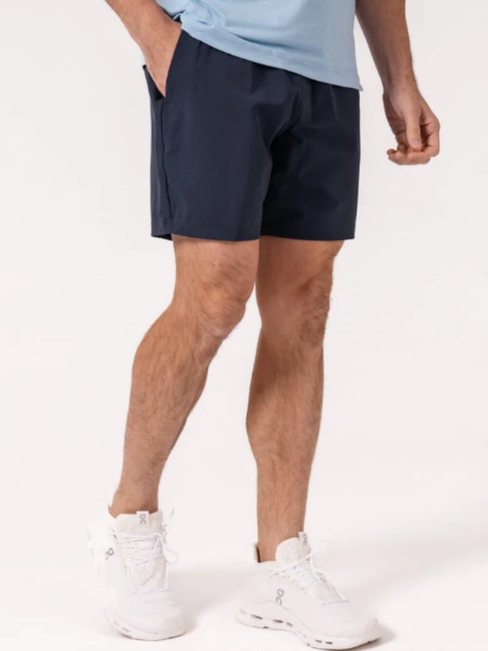 Rhoback Mens Anchor Navy Blue Shorts Size 3X